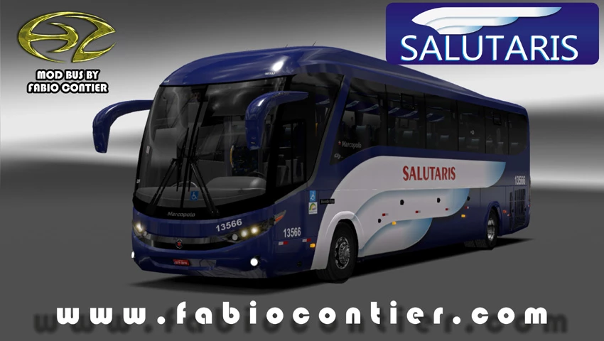 ETS2 Série G7 Marcopolo 4x2 com 4 interiores