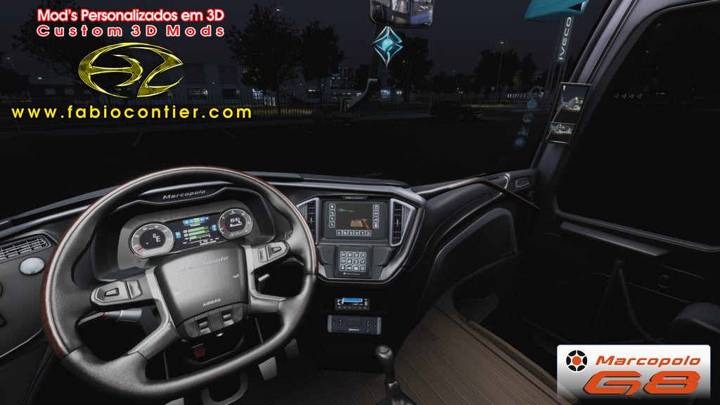 ETS2 Mod Bus G8 4x2 Scania Infinity Marcopolo