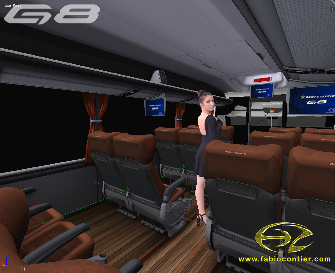 ETS2 Mod Bus G8 6x2 Scania Premium