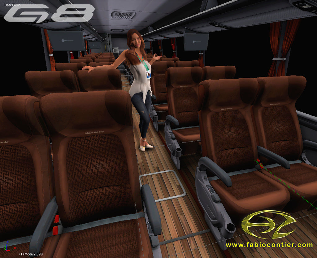 ETS2 Mod Bus G8 6x2 Scania Premium