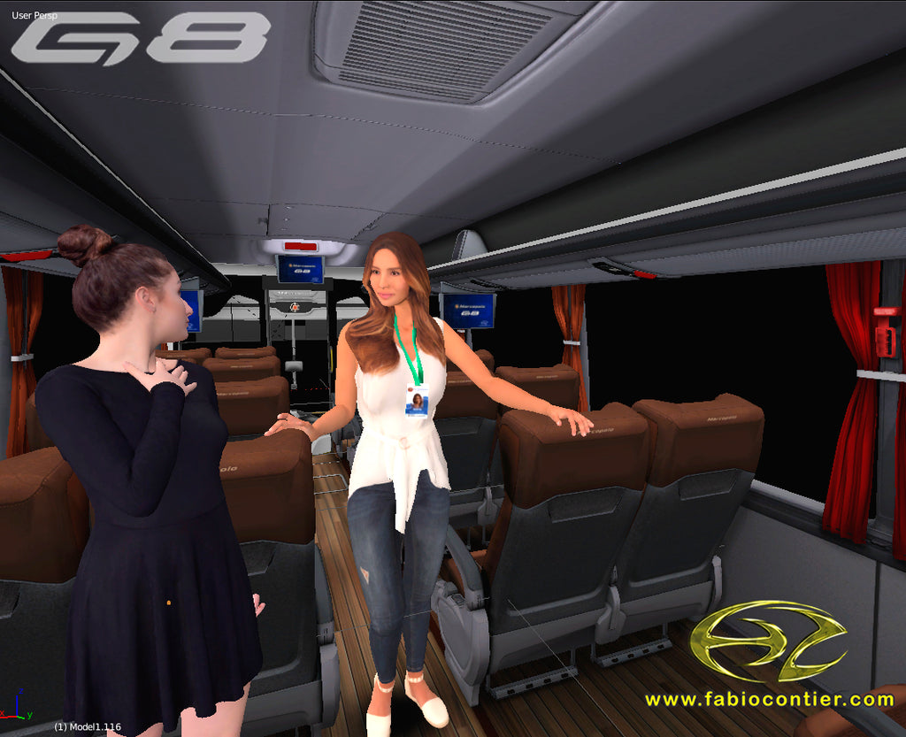 ETS2 Mod Bus G8 6x2 Scania Premium