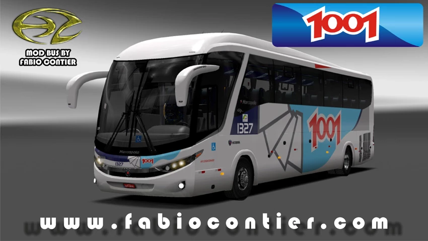 ETS2 Série G7 Marcopolo 4x2 com 4 interiores