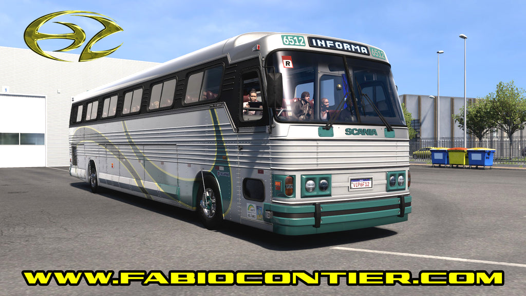 ETS2 Mod Bus CMA Scania 4x2 Flecha Azul II