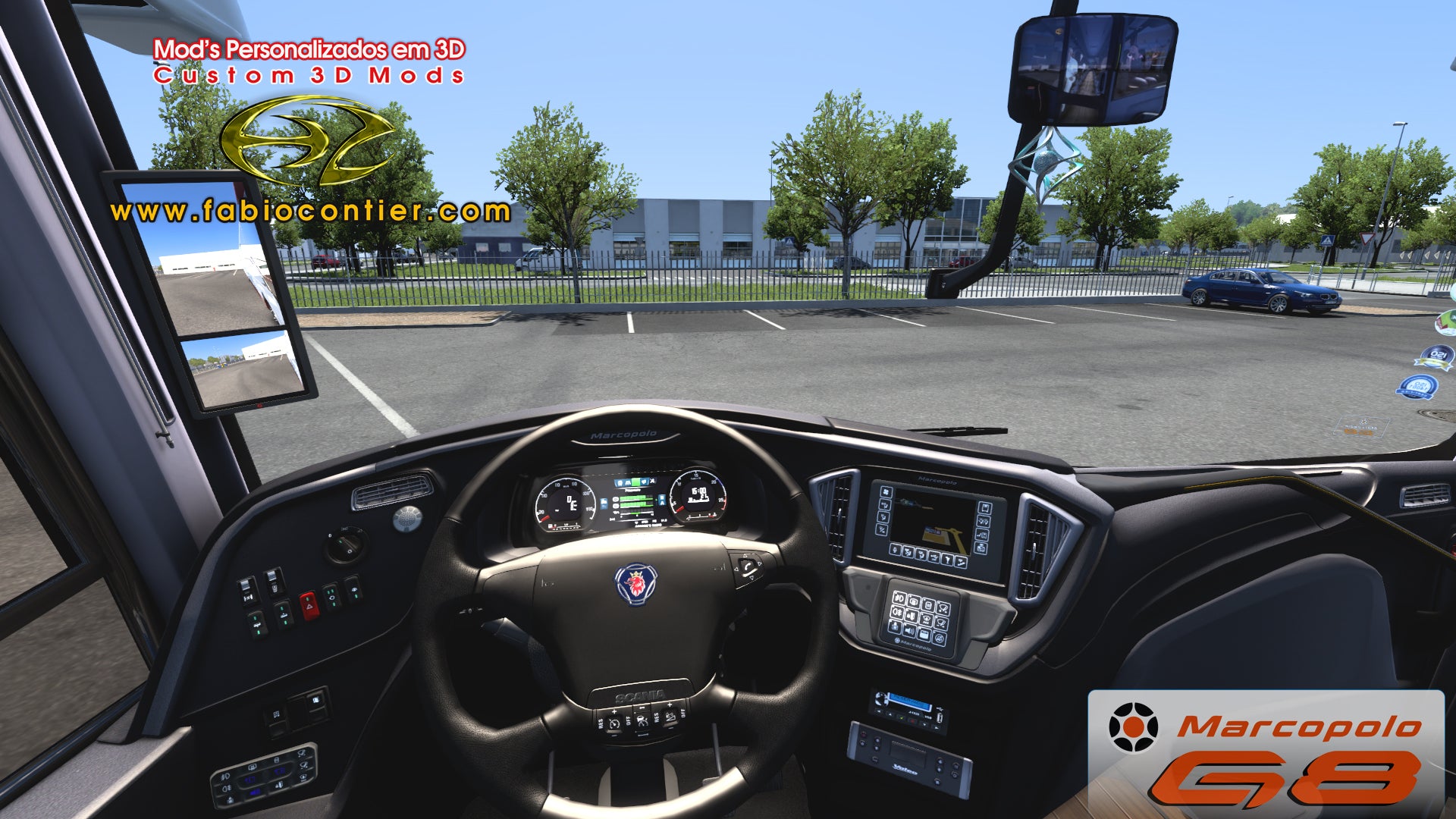 ETS2 Mod Bus G8 4x2 Scania Infinity Marcopolo