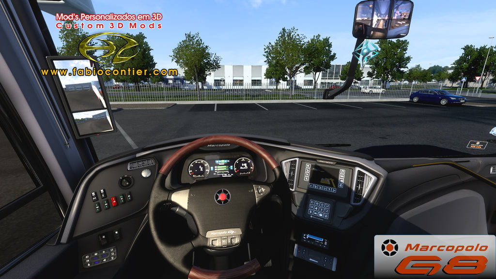 ETS2 Mod Bus G8 4x2 Scania Infinity Marcopolo