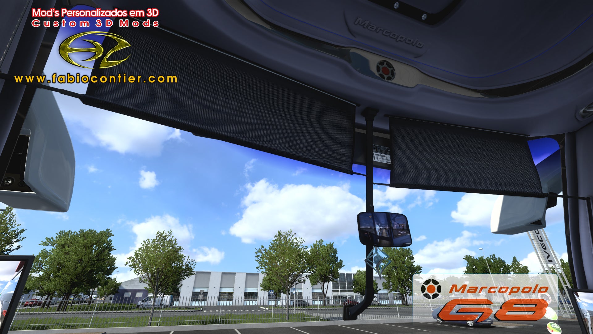 ETS2 Mod Bus G8 4x2 Scania Infinity Marcopolo