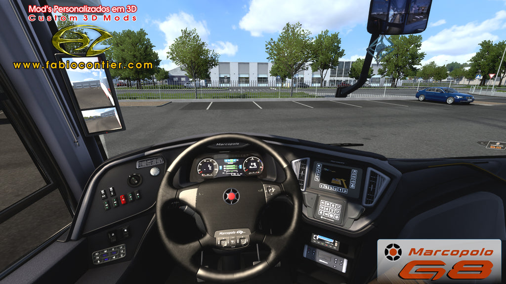 ETS2 Mod Bus G8 4x2 Scania Infinity Marcopolo