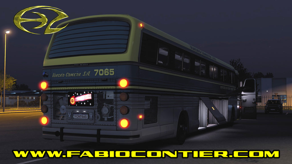 ETS2 Mod Bus CMA Scania 4x2 Flecha Azul II