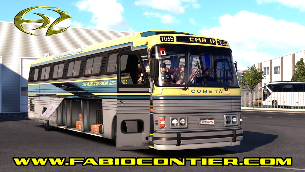 ETS2 Mod Bus CMA Scania 4x2 Flecha Azul II