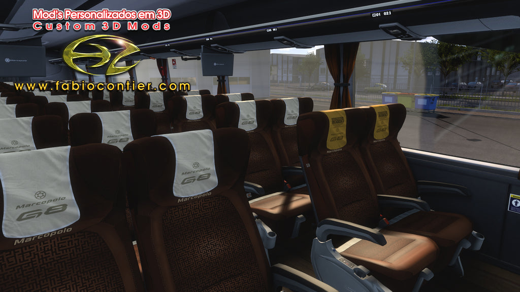 ETS2 Mod Bus G8 6x2 Scania Premium