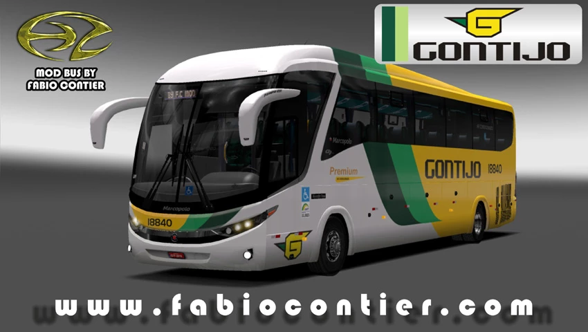 ETS2 Série G7 Marcopolo 4x2 com 4 interiores