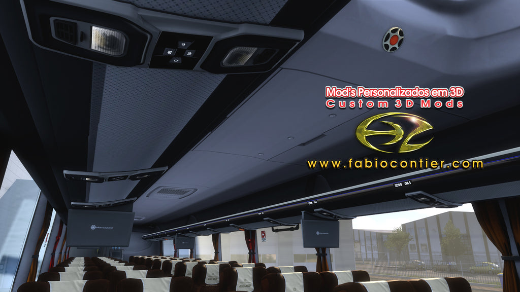 ETS2 Mod Bus G8 6x2 Scania Premium