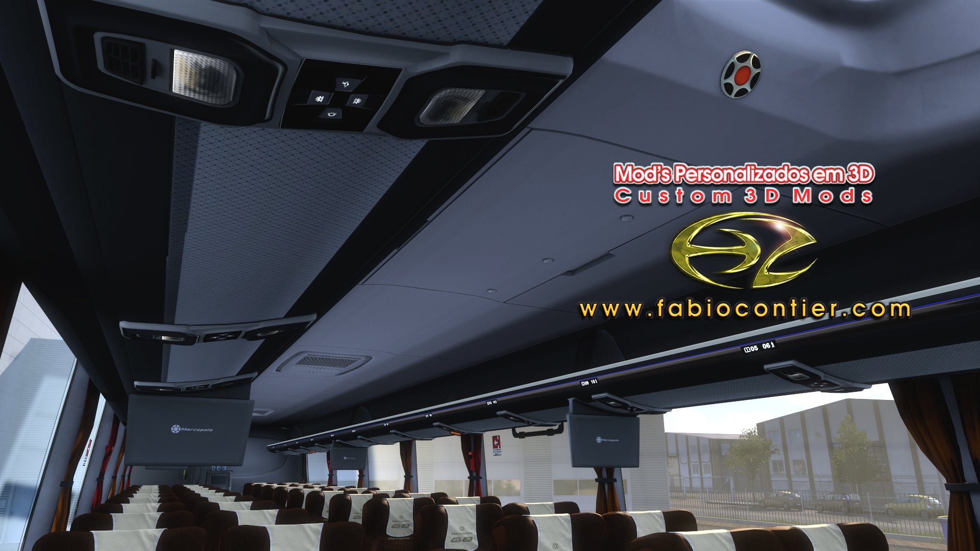 ETS2 Mod Bus G8 6x2 Scania Premium