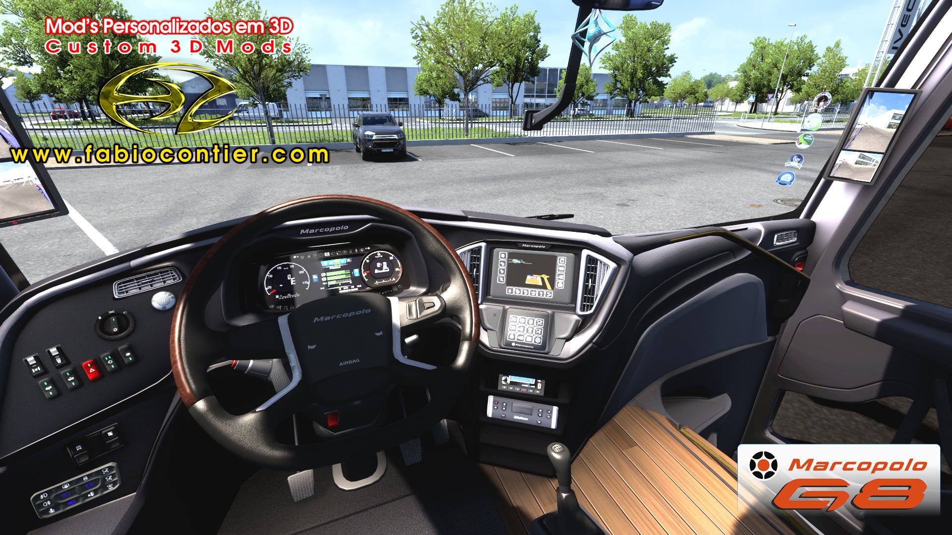 ETS2 Mod Bus G8 4x2 Scania Infinity Marcopolo