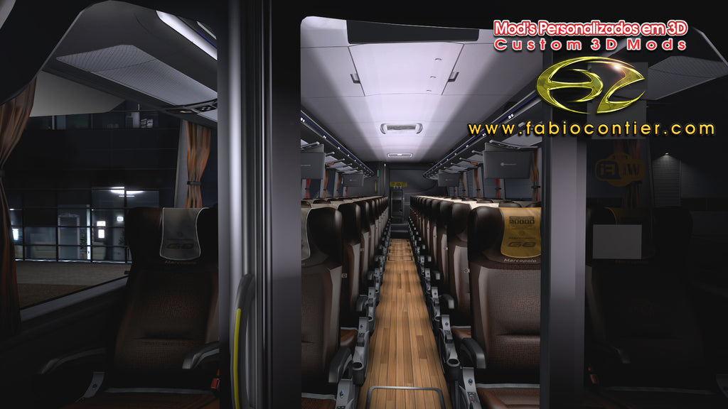 ETS2 Mod Bus G8 6x2 Scania Premium