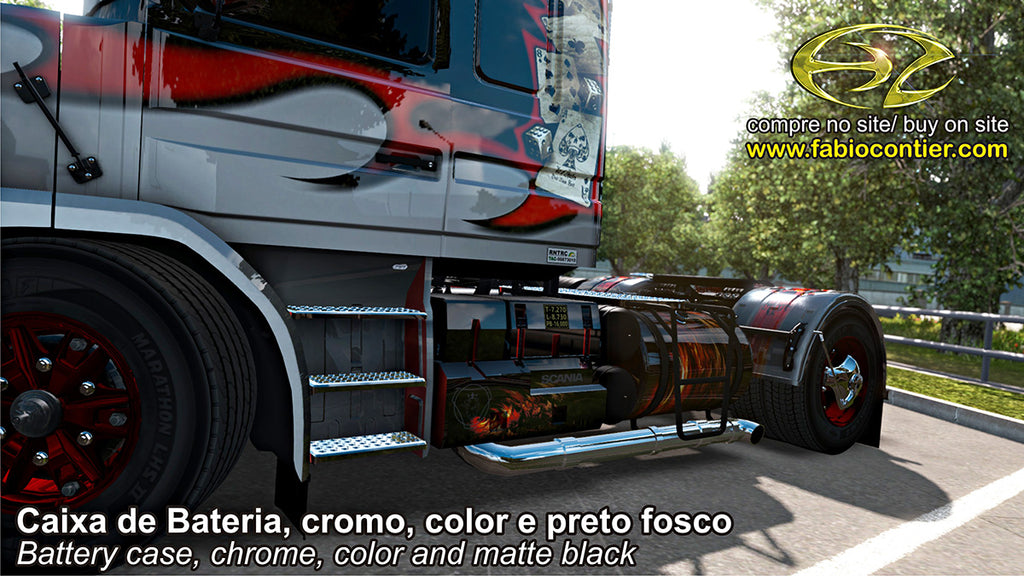 ETS2 Mod Truck 113H Scania Bicuda 4x2 e 6x2