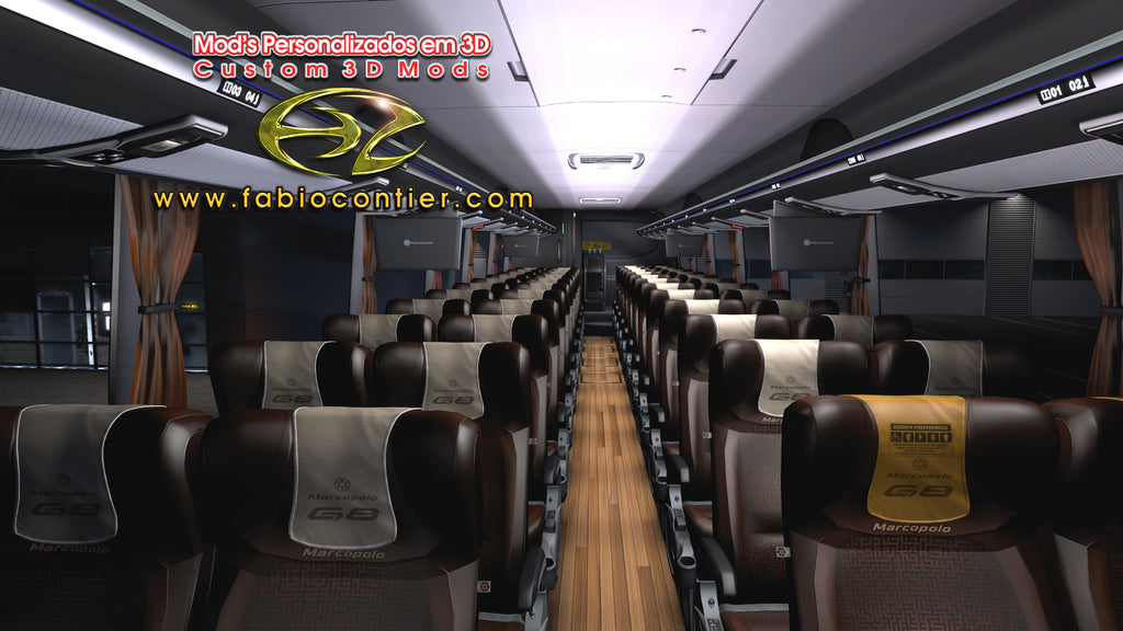 ETS2 Mod Bus G8 6x2 Scania Premium