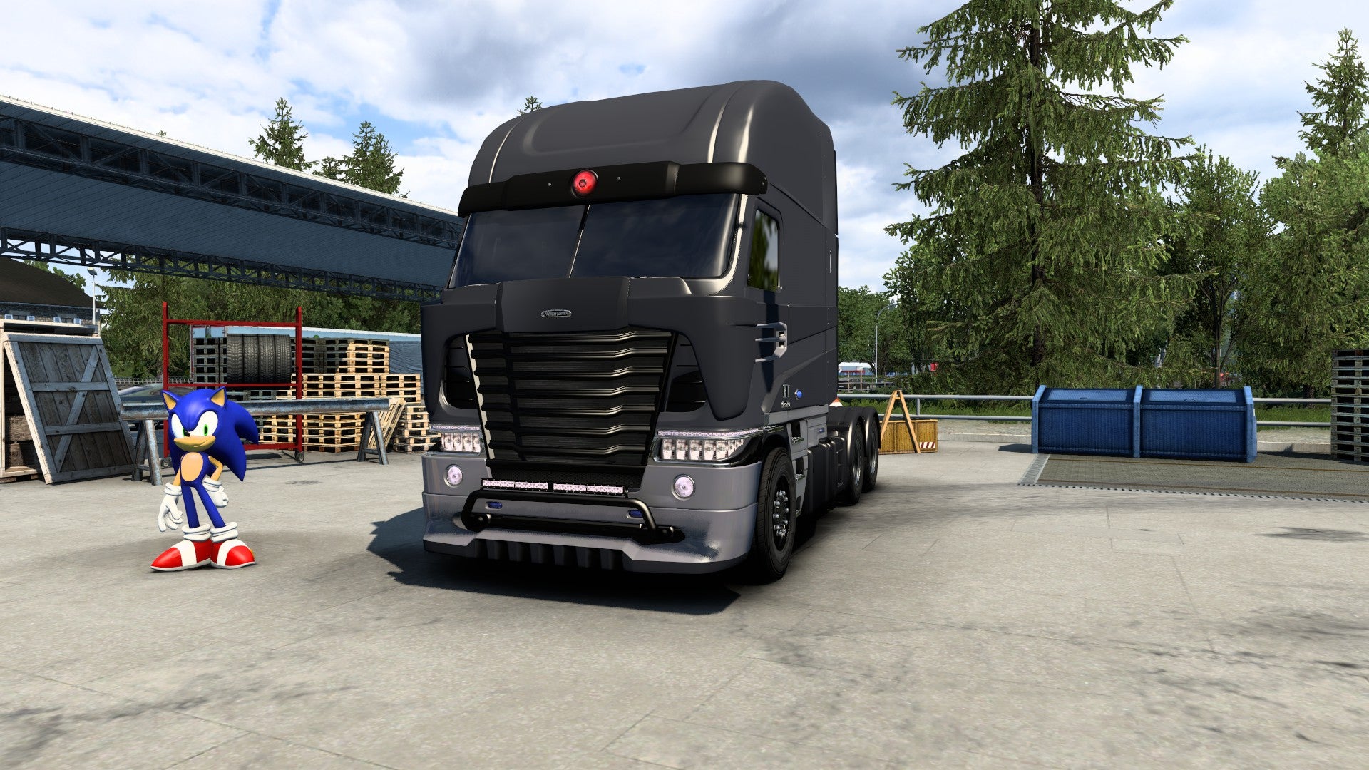 ETS2 Mod TRUCK Galvatron e Robotnik Freightliner Argosy