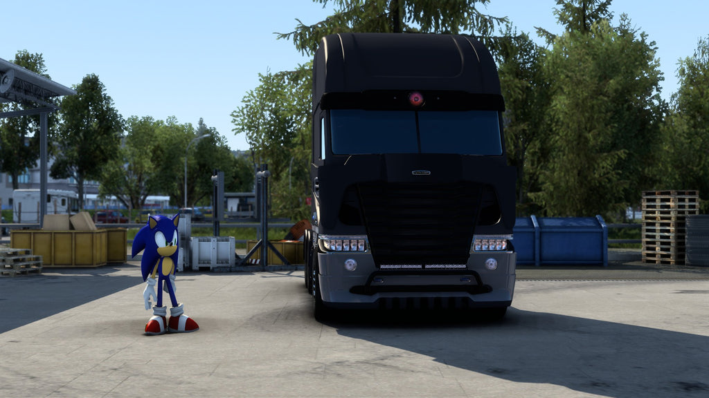 ETS2 Mod TRUCK Galvatron e Robotnik Freightliner Argosy