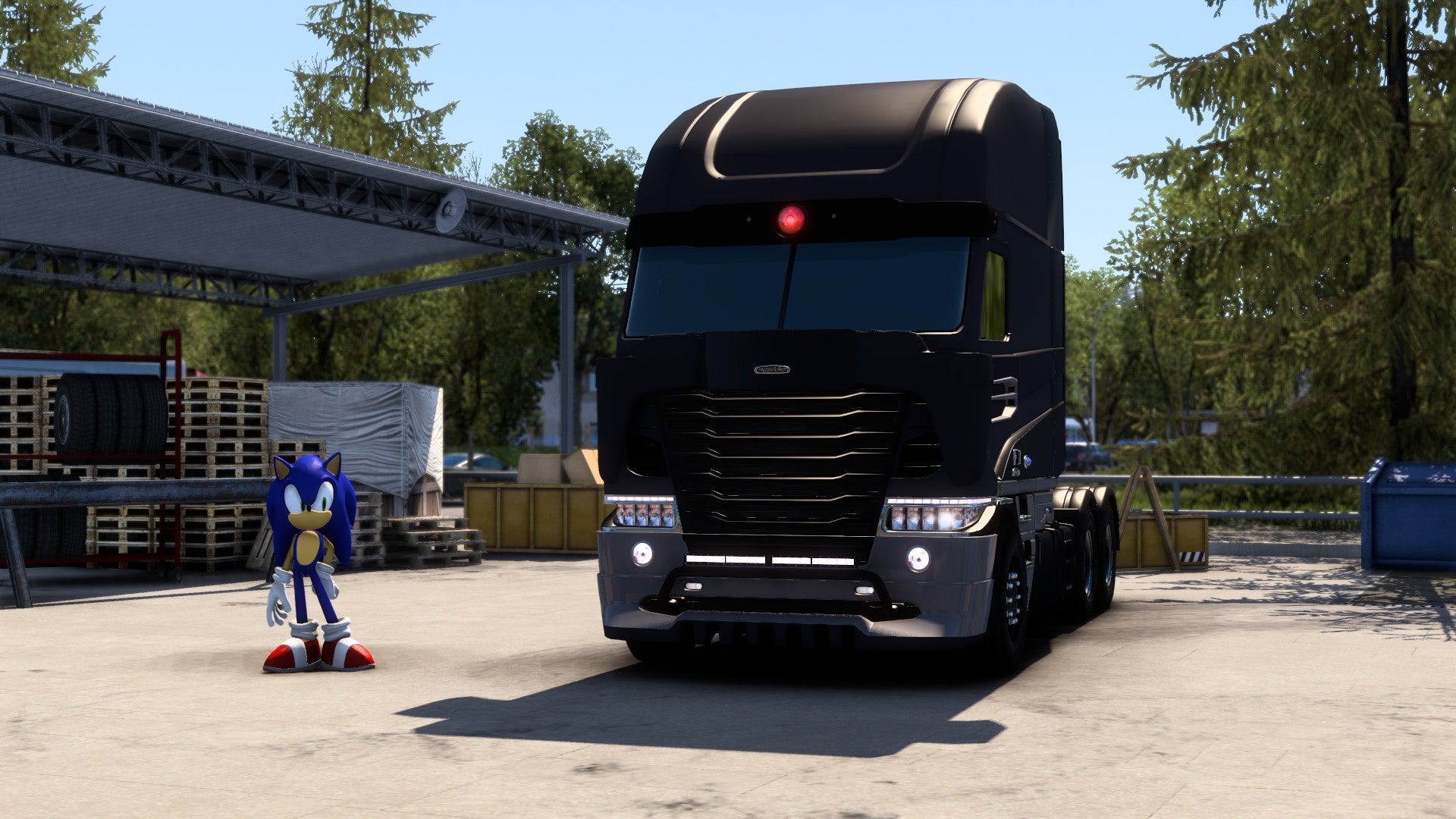ETS2 Mod TRUCK Galvatron e Robotnik Freightliner Argosy