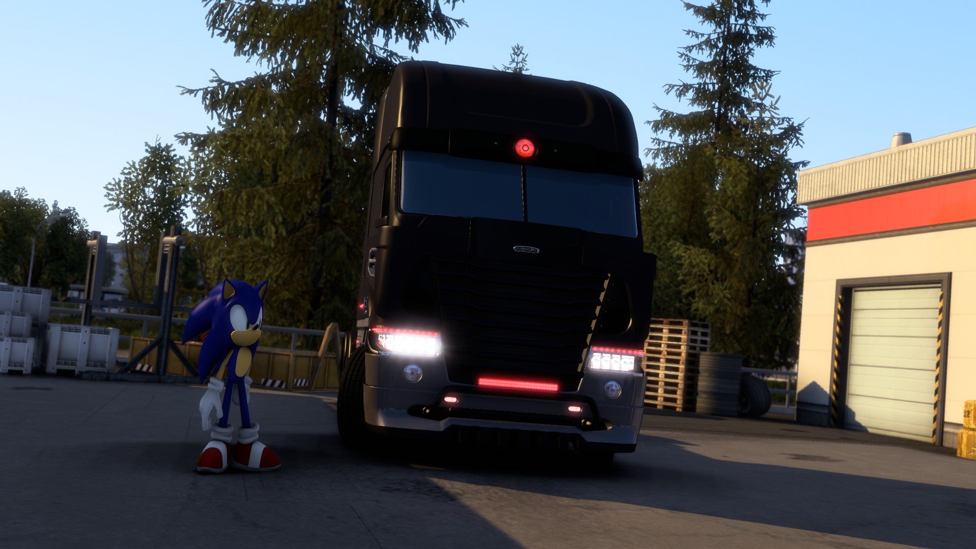 ETS2 Mod TRUCK Galvatron e Robotnik Freightliner Argosy