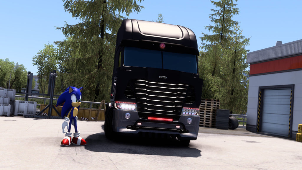 ETS2 Mod TRUCK Galvatron e Robotnik Freightliner Argosy