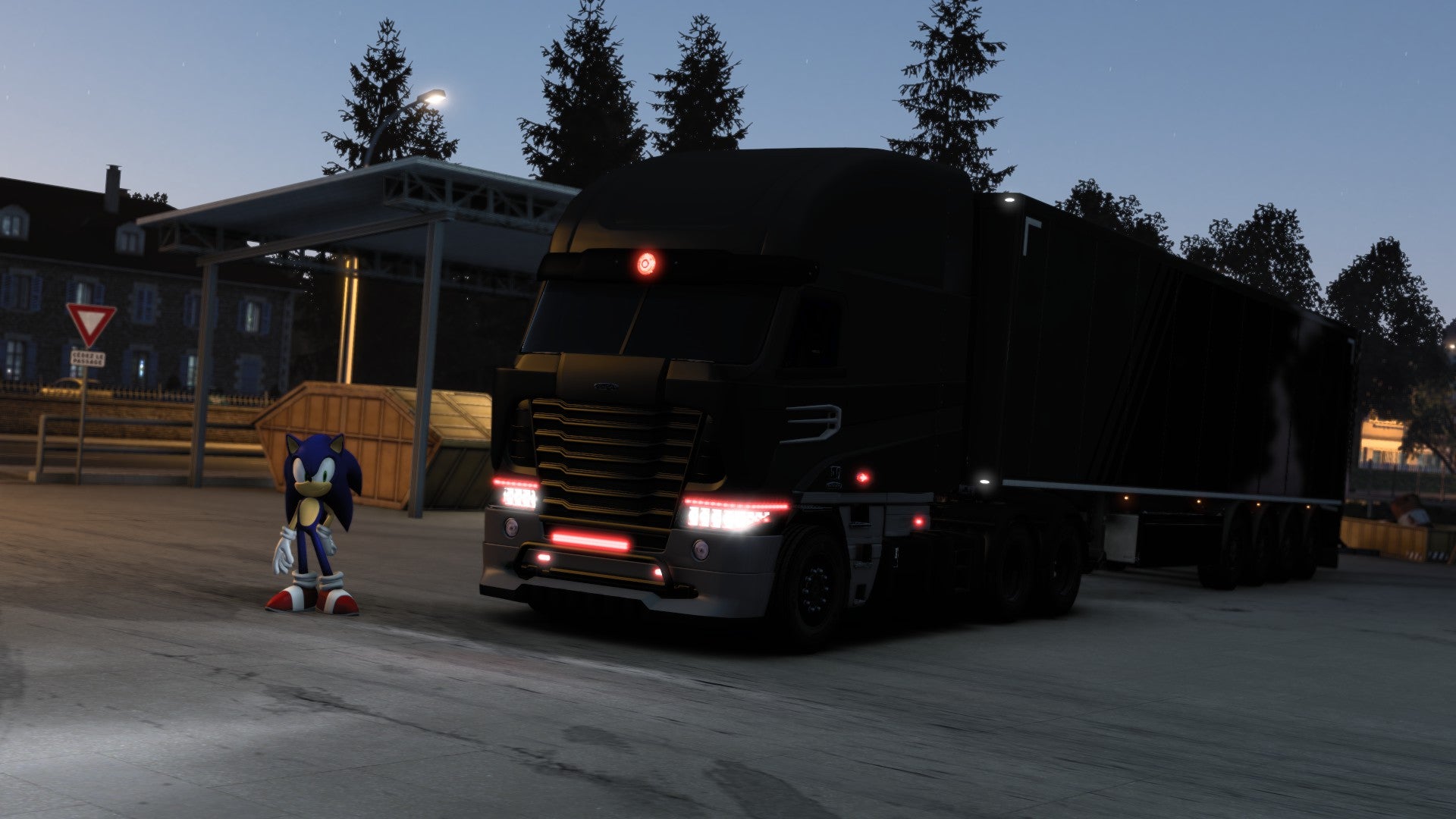 ETS2 Mod TRUCK Galvatron e Robotnik Freightliner Argosy
