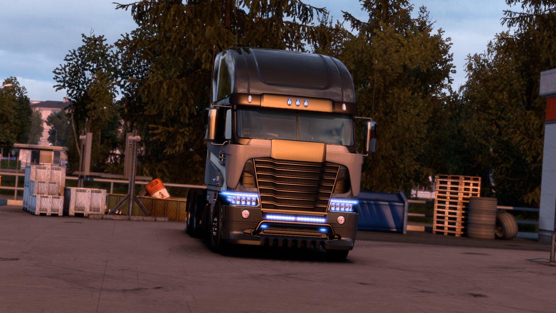ETS2 Mod TRUCK Galvatron e Robotnik Freightliner Argosy