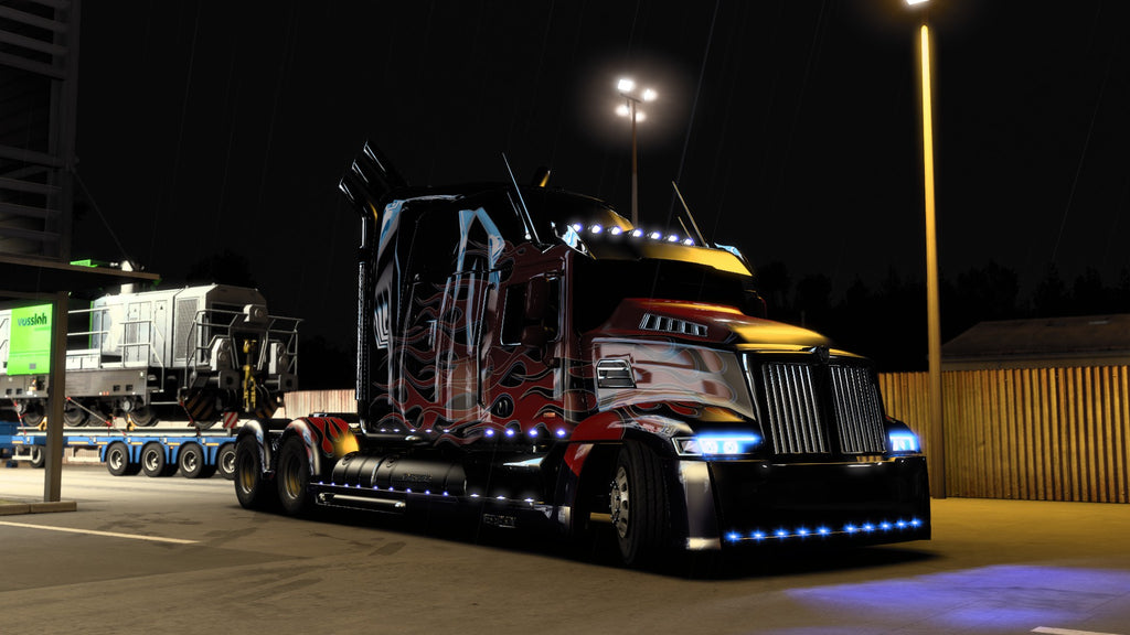 ETS2 Mod Truck Western Star Optimus Prime TF4 Exclusivo