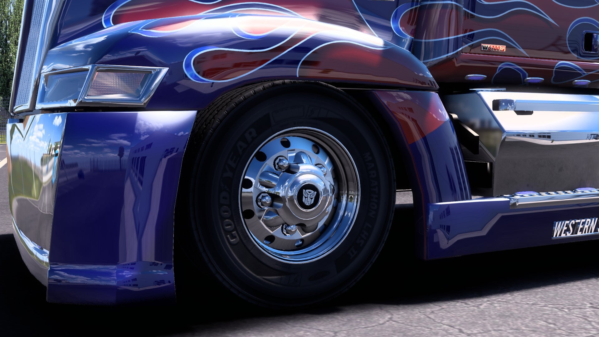 ETS2 Mod Truck Western Star Optimus Prime TF4 Exclusivo