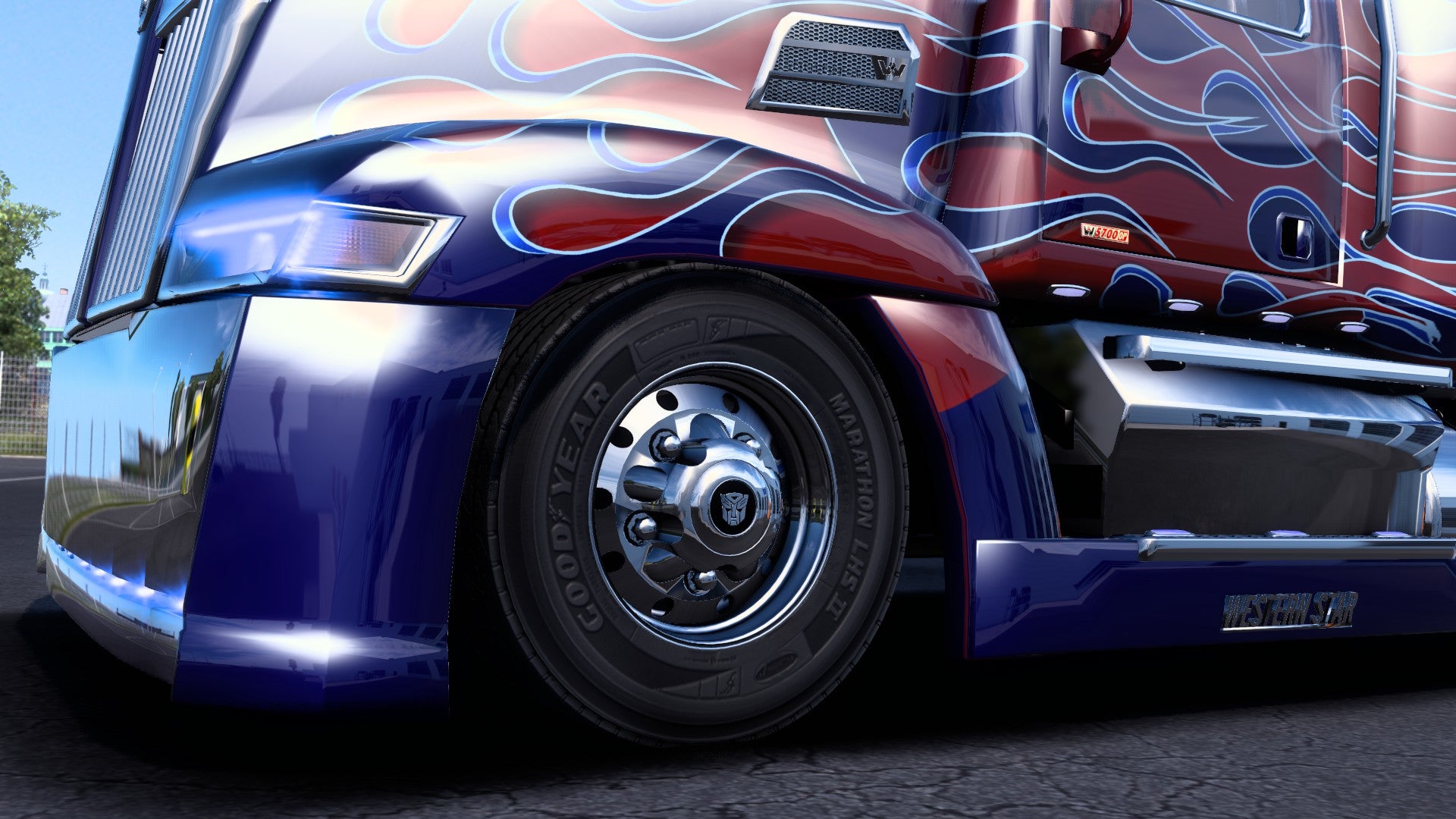 ETS2 Mod Truck Western Star Optimus Prime TF4 Exclusivo