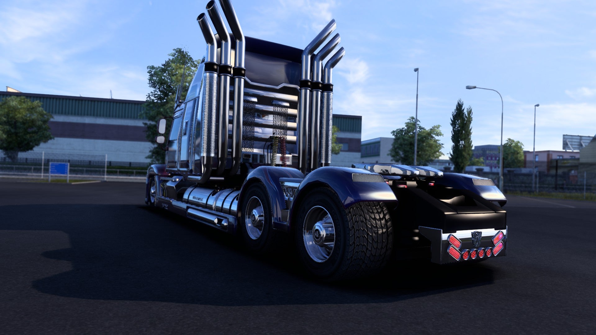 ETS2 Mod Truck Western Star Optimus Prime TF4 Exclusivo