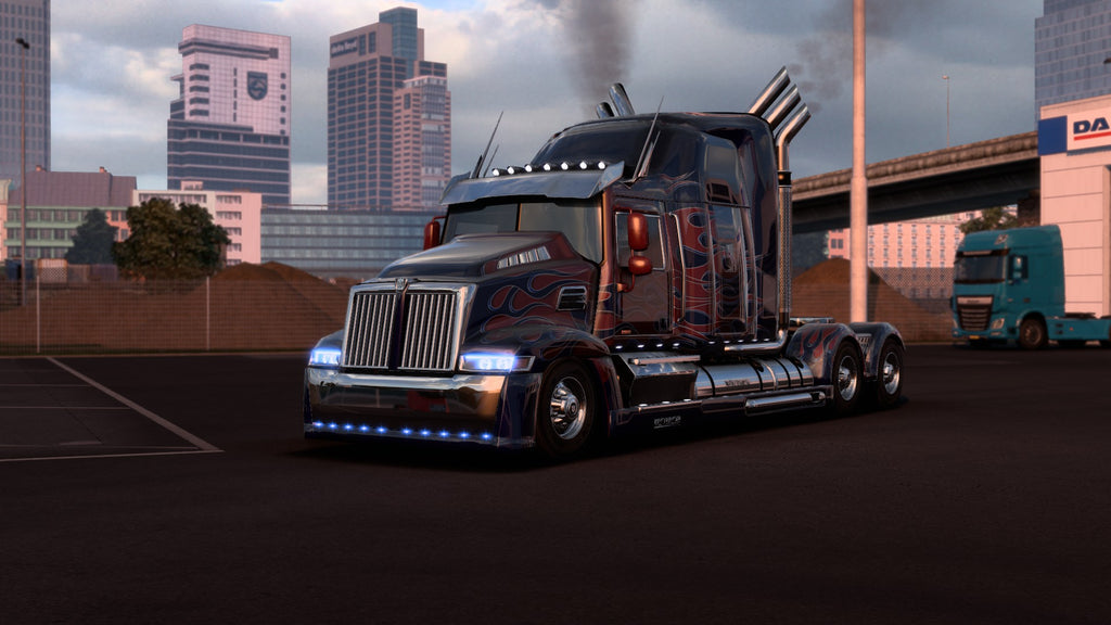 ETS2 Mod Truck Western Star Optimus Prime TF4 Exclusivo