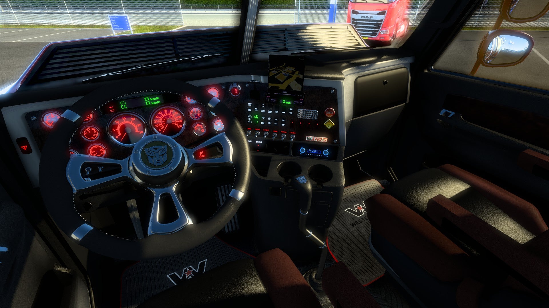 ETS2 Mod Truck Western Star Optimus Prime TF4 Exclusivo