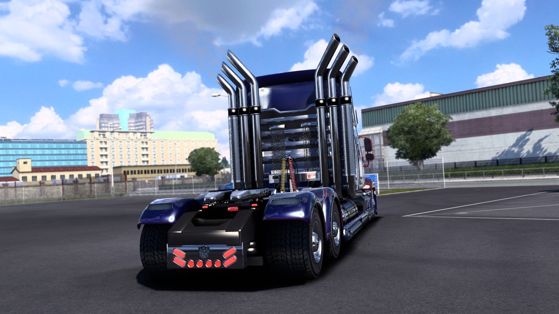 ETS2 Mod Truck Western Star Optimus Prime TF4 Exclusivo