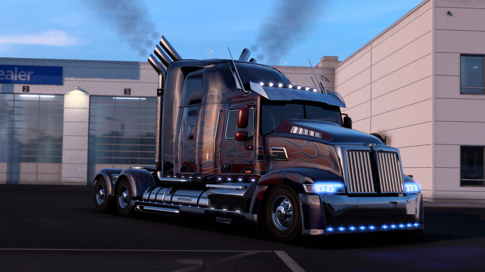 ETS2 Mod Truck Western Star Optimus Prime TF4 Exclusivo