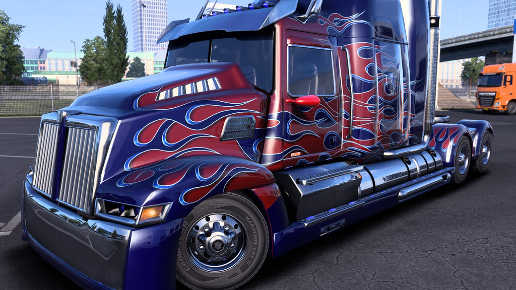 ETS2 Mod Truck Western Star Optimus Prime TF4 Exclusivo