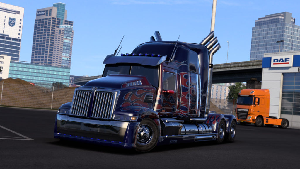 ETS2 Mod Truck Western Star Optimus Prime TF4 Exclusivo