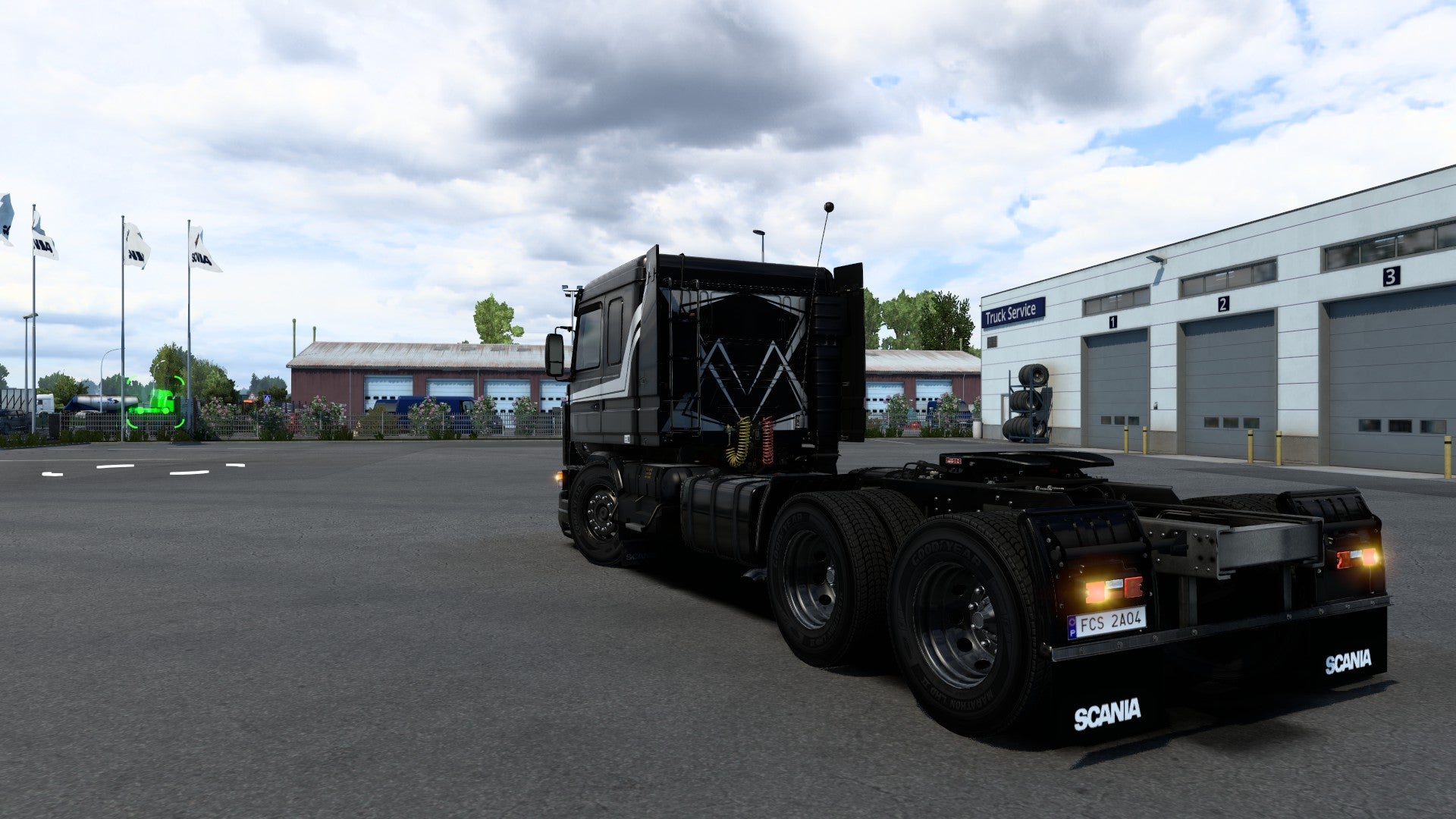 ETS2 Mod 143H Scania Delantero Completo 4x2 y 6x2