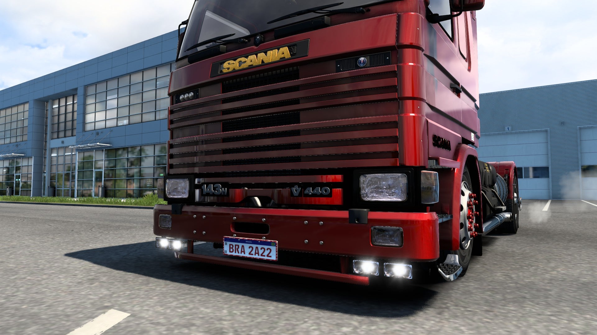 ETS2 Mod 143H Scania Delantero Completo 4x2 y 6x2