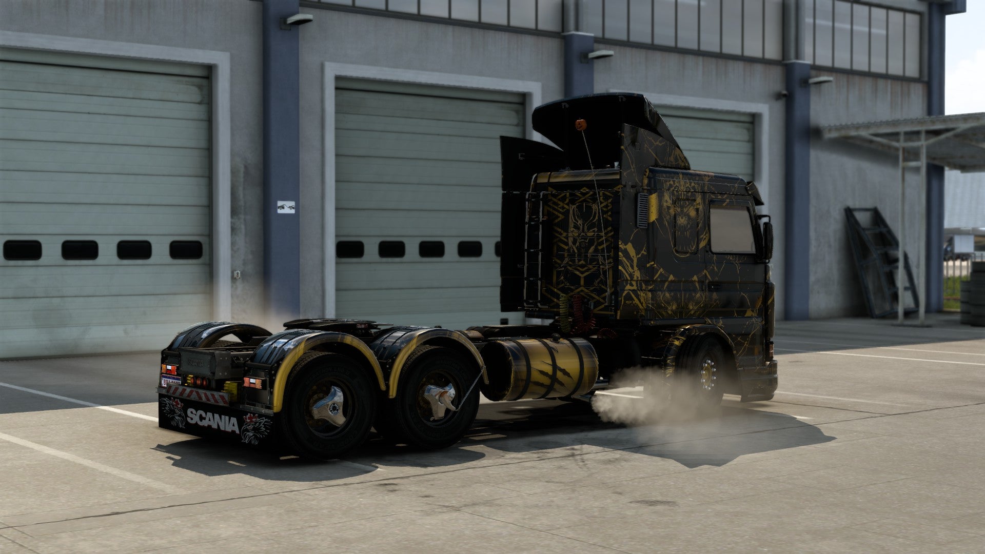 ETS2 Mod 143H Scania Delantero Completo 4x2 y 6x2