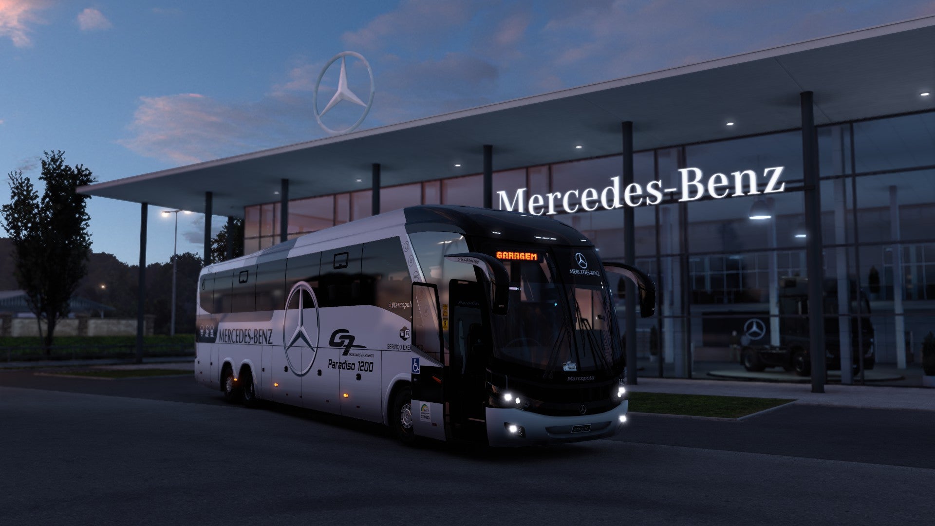 ETS2 Mod Bus G7 Mercedes-Benz Facelift 6x2 Executivo