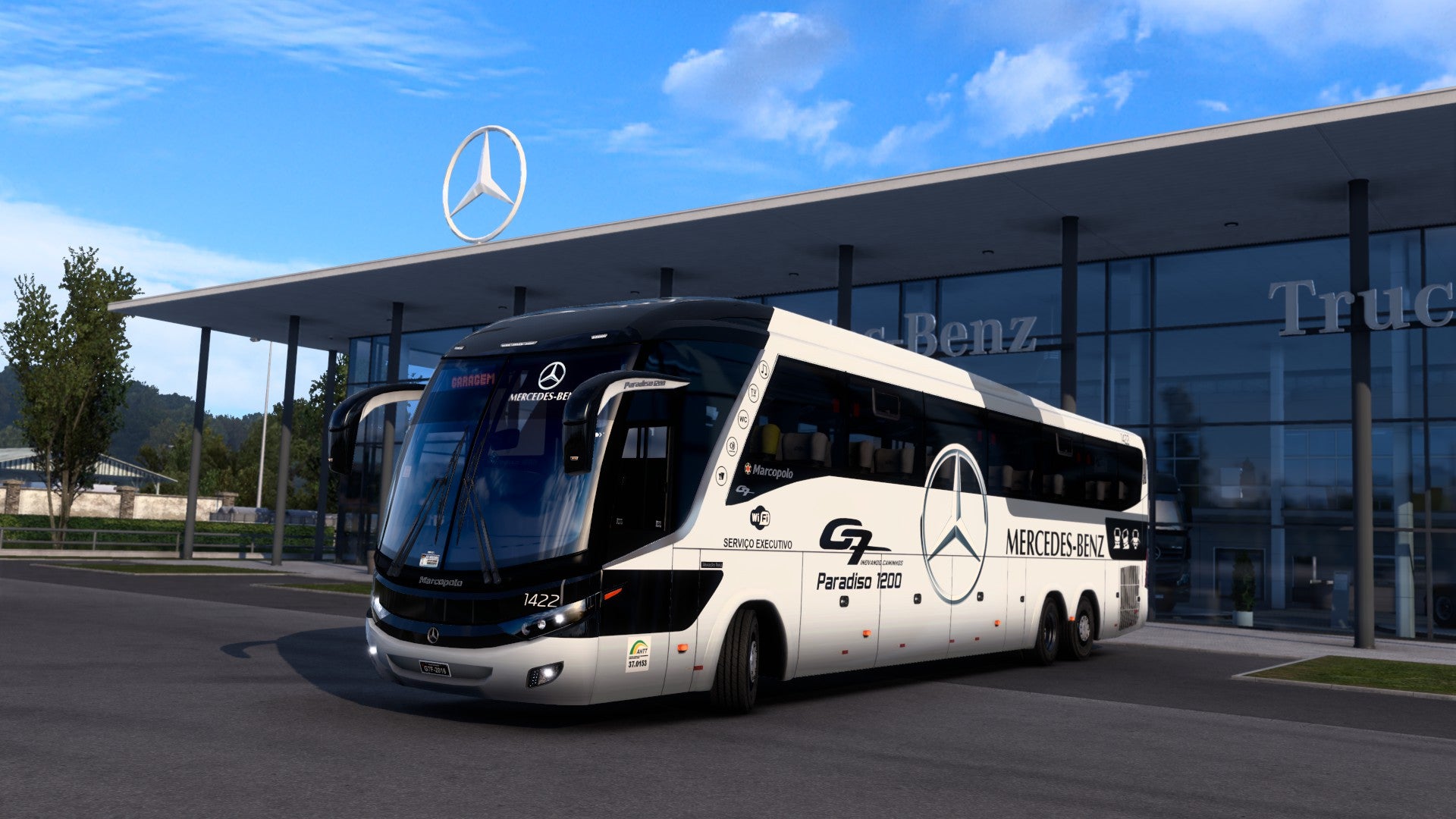 ETS2 Mod Bus G7 Mercedes-Benz Facelift 6x2 Executivo