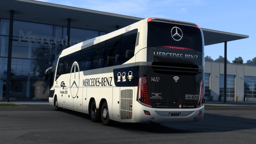 ETS2 Mod Bus G7 Mercedes-Benz Facelift 6x2 Executivo