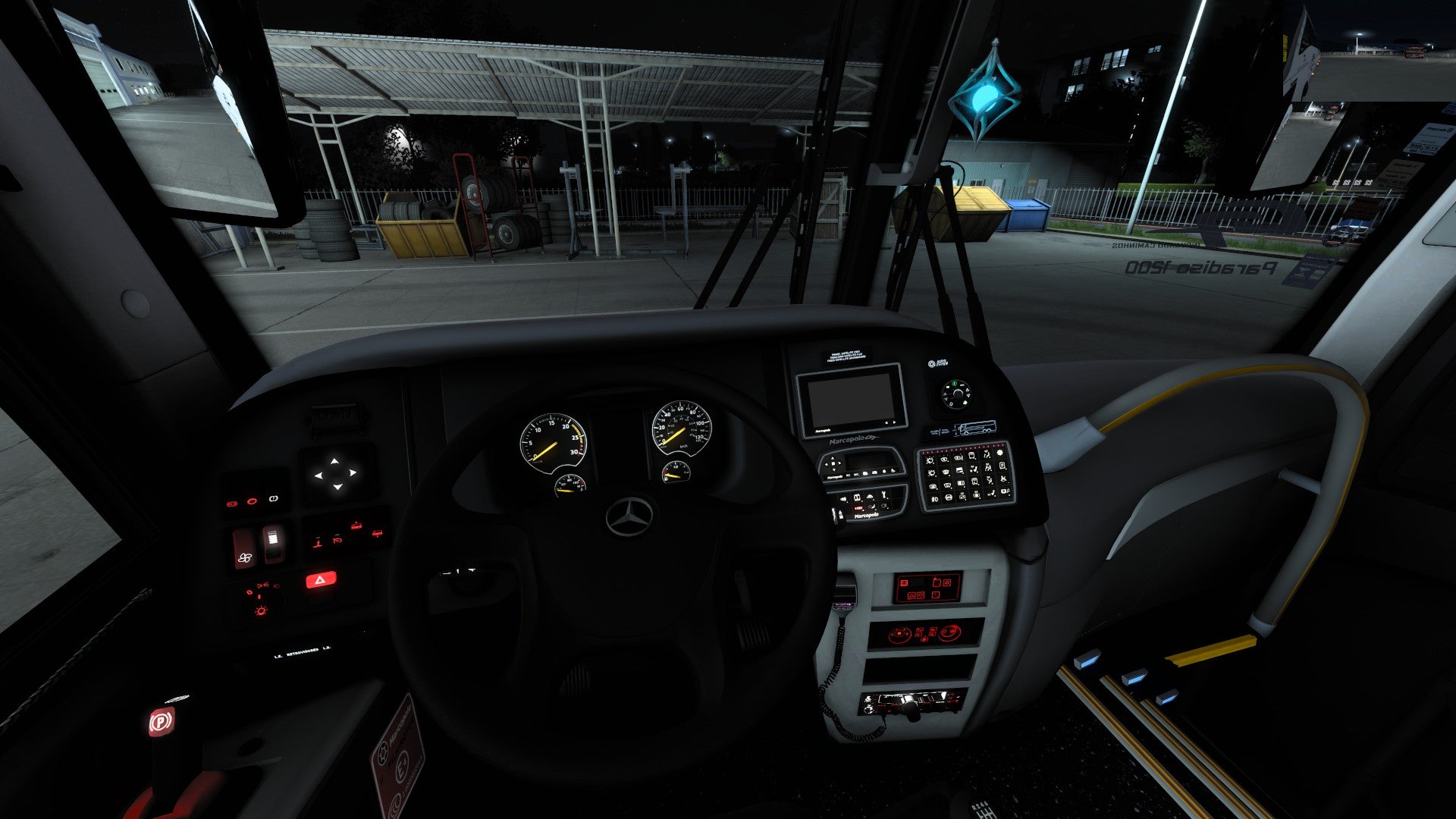 ETS2 MOD Bus G7 MIX LEITO Mercedes 6x2 Executivo