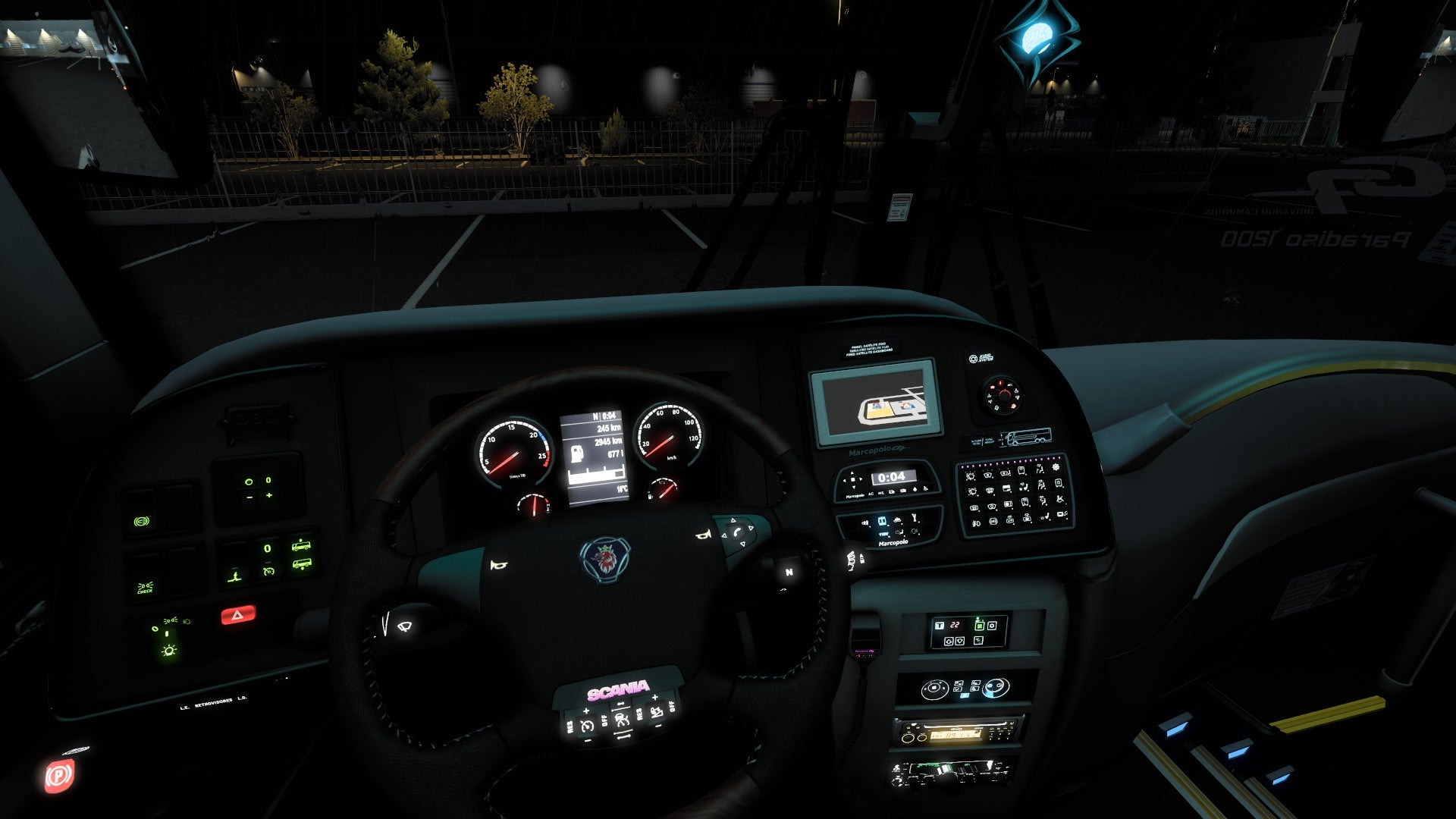 ETS2 Mod Bus G7 Scania Facelift 6x2 Premium