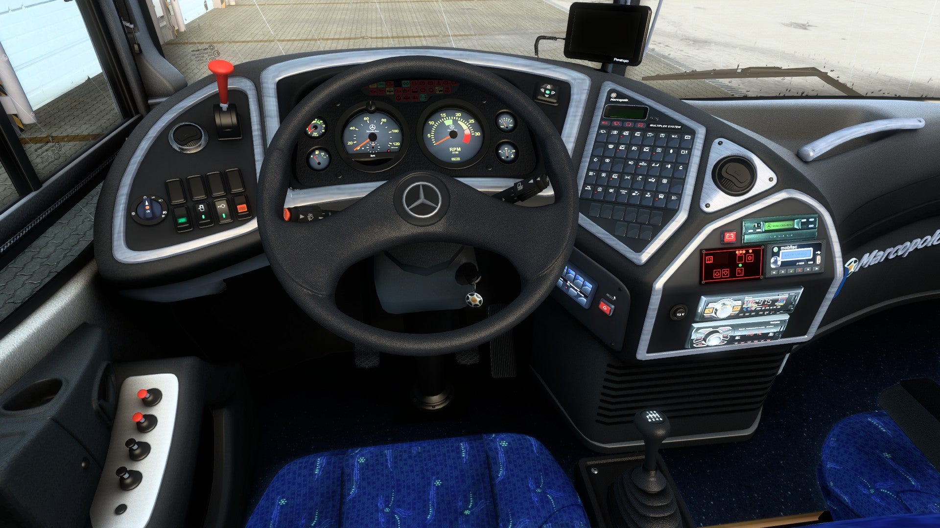 Autobús Mod ETS2 G6 Mercedes-Benz 6x2 Paradiso 1550 LD