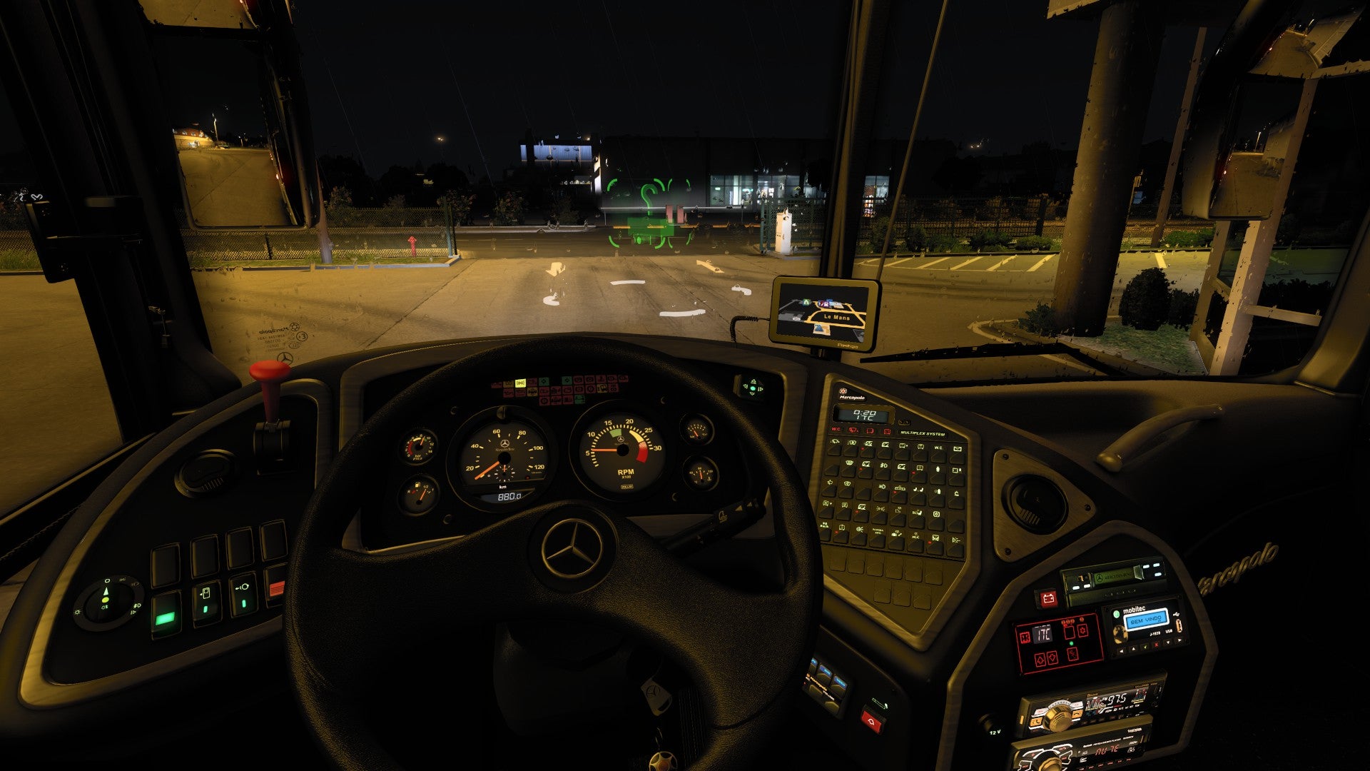 Autobús Mod ETS2 G6 Mercedes-Benz 6x2 Paradiso 1550 LD