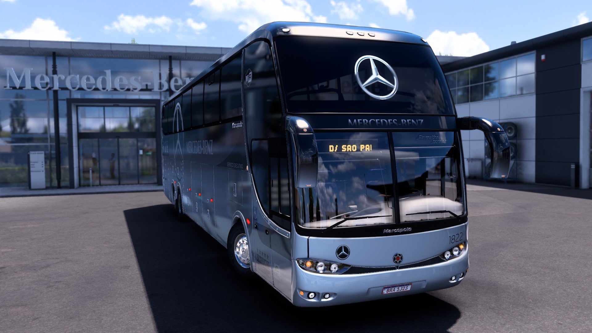 Autobús Mod ETS2 G6 Mercedes-Benz 6x2 Paradiso 1550 LD