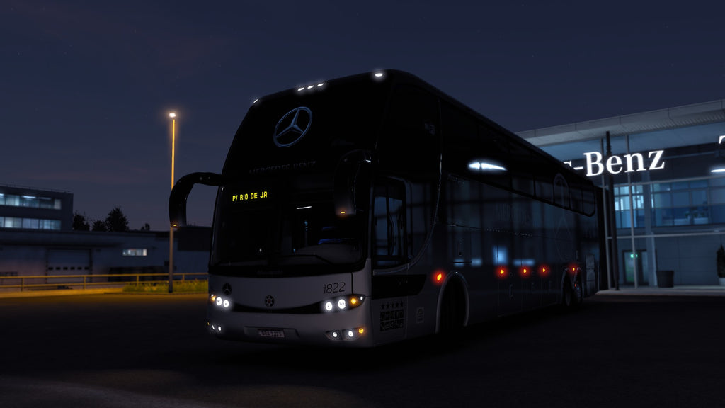 Autobús Mod ETS2 G6 Mercedes-Benz 6x2 Paradiso 1550 LD
